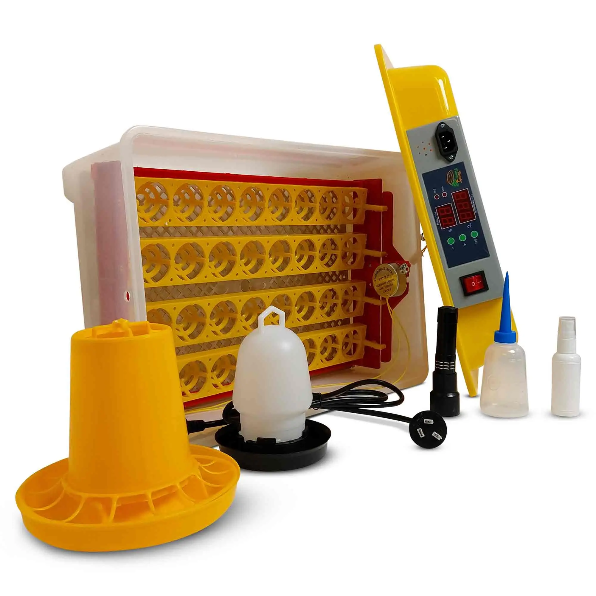 Rooster Farms 32-Egg Automatic Incubator + Kit